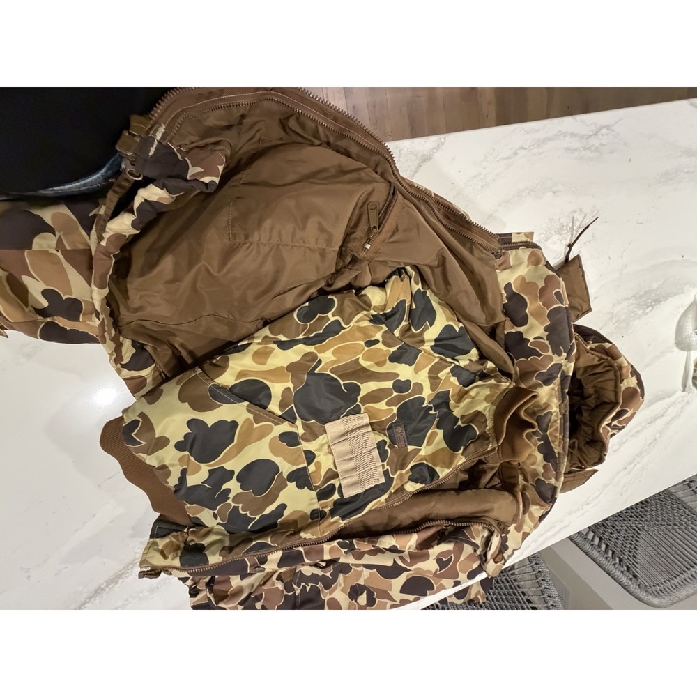Columbia Omni-Tech Men's XL Duck Camo Insulated Hooded Hunting Jacket AND Pants